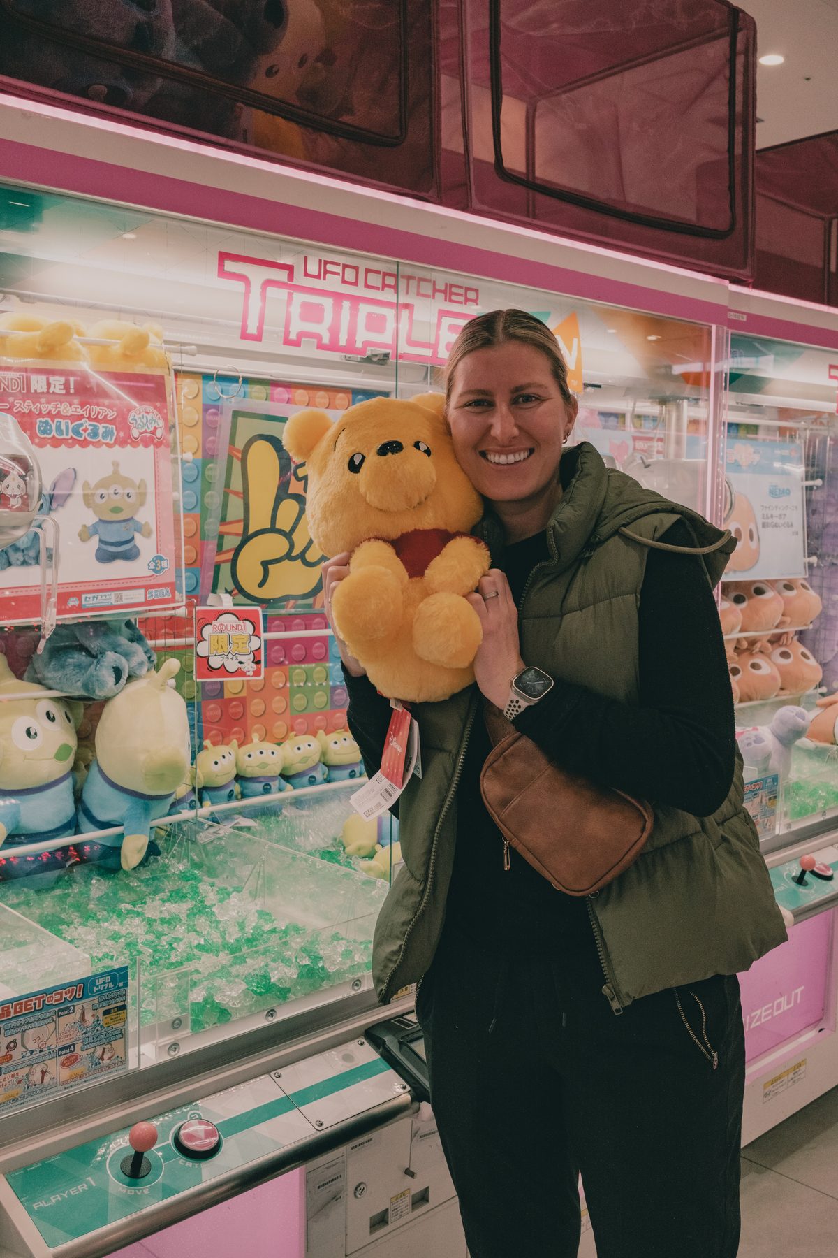 Annie in Japan — embracing her inner child